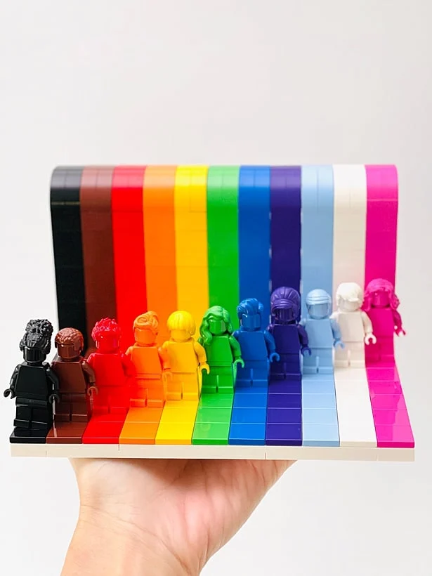 Everyone is Awesome Pride LEGO 