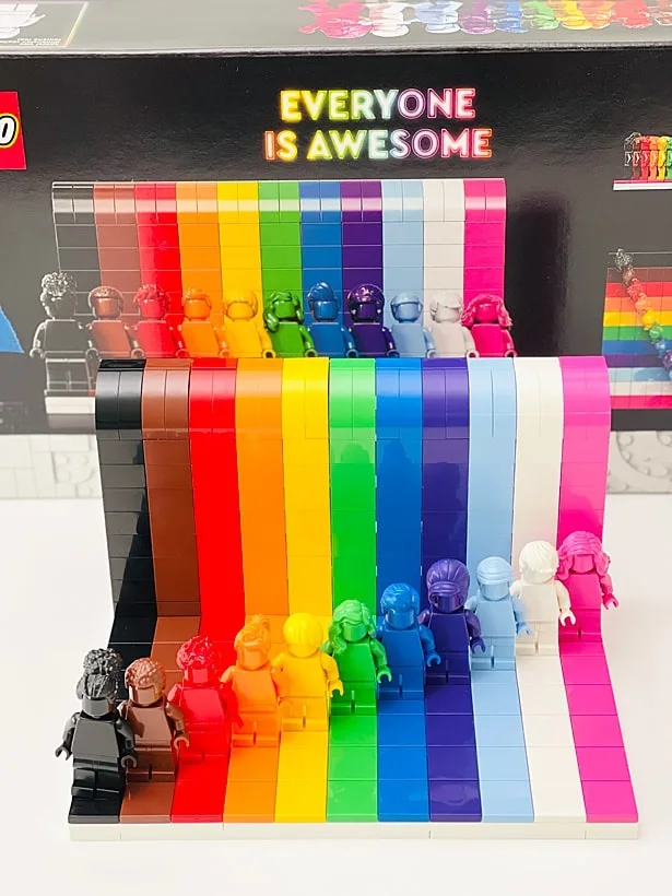 Everyone is Awesome Pride LEGO 