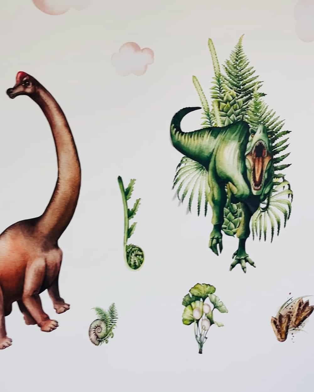 Best Dinosaur Wall Decal for Kids Room - Removable Dinosaur Wallpaper