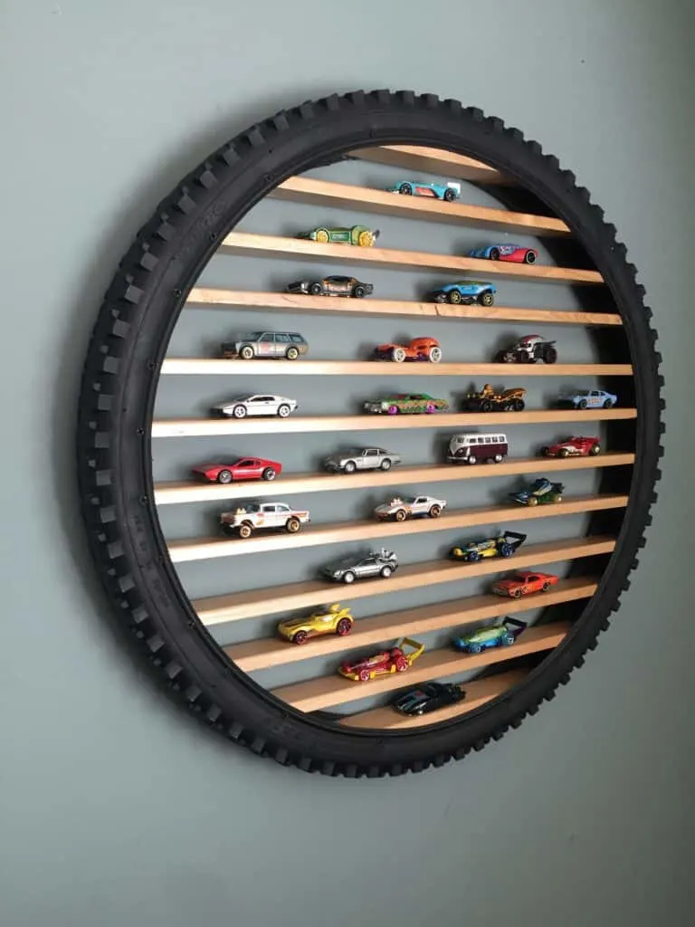 Hot Wheels Toy Car Tire Display 