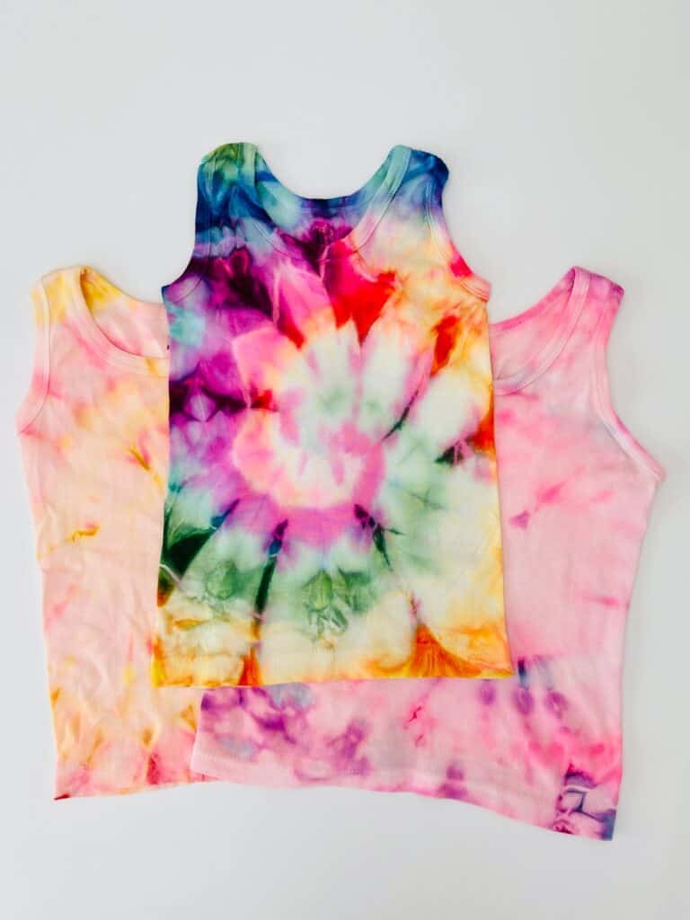 tie dye with sharpies