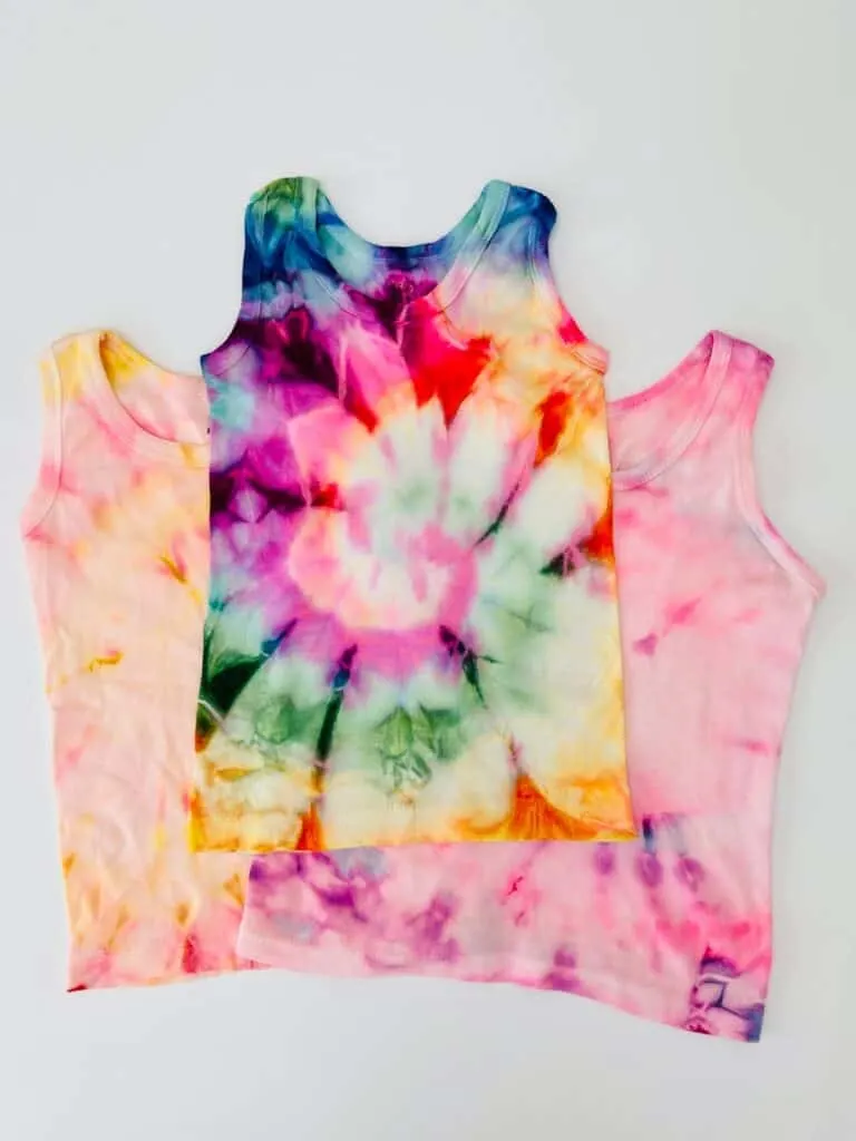 tie dye with sharpies