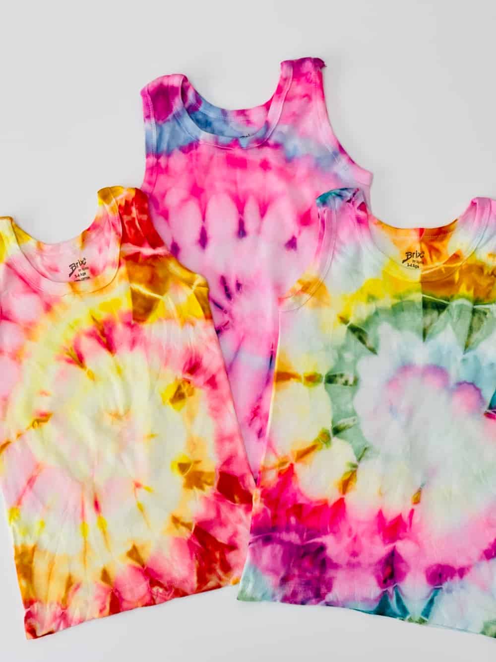 tie dye with sharpies