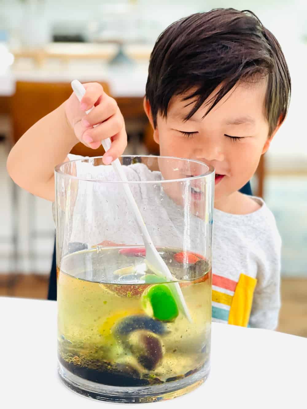 FROZEN LAVA LAMP SCIENCE EXPERIMENT hello, Wonderful