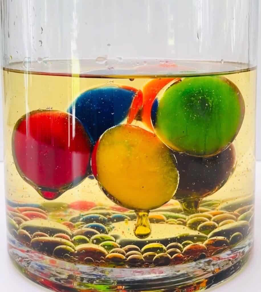 FROZEN LAVA LAMP SCIENCE EXPERIMENT hello Wonderful