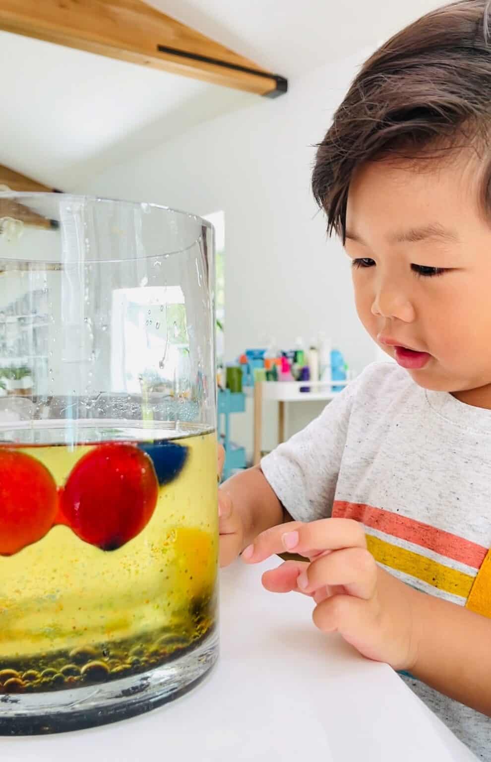 FROZEN LAVA LAMP SCIENCE EXPERIMENT hello, Wonderful