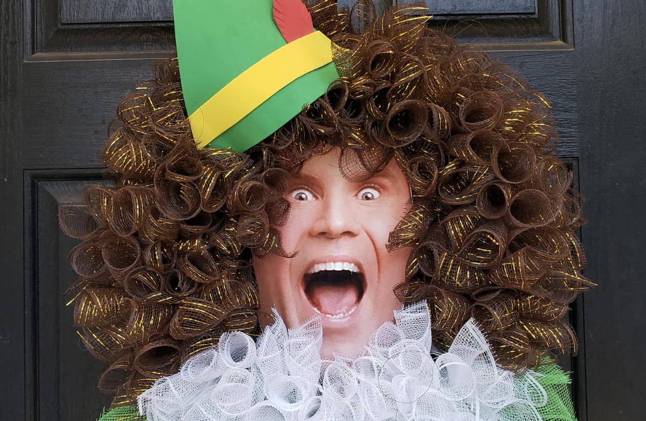 Celebrate Christmas Early With This Buddy the Elf Wreath