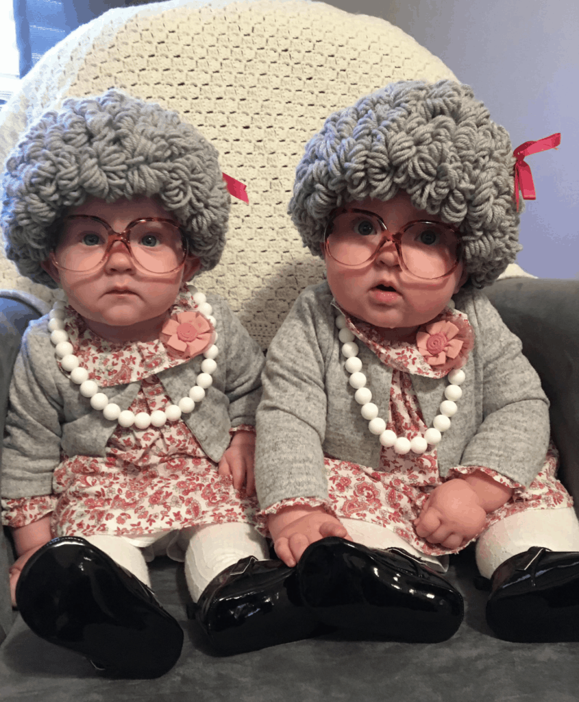 grandma wig costume kids