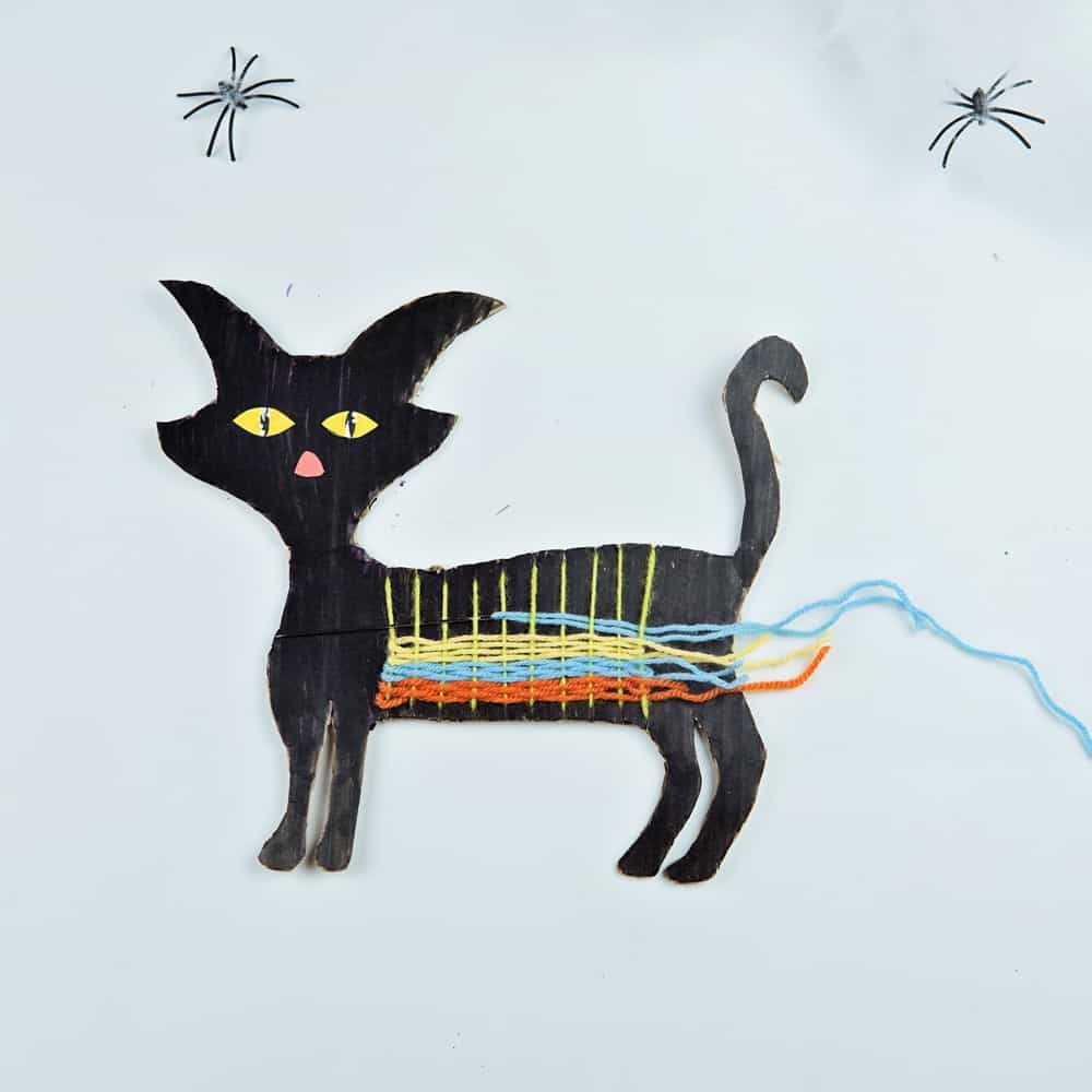 Halloween Black Cat Craft