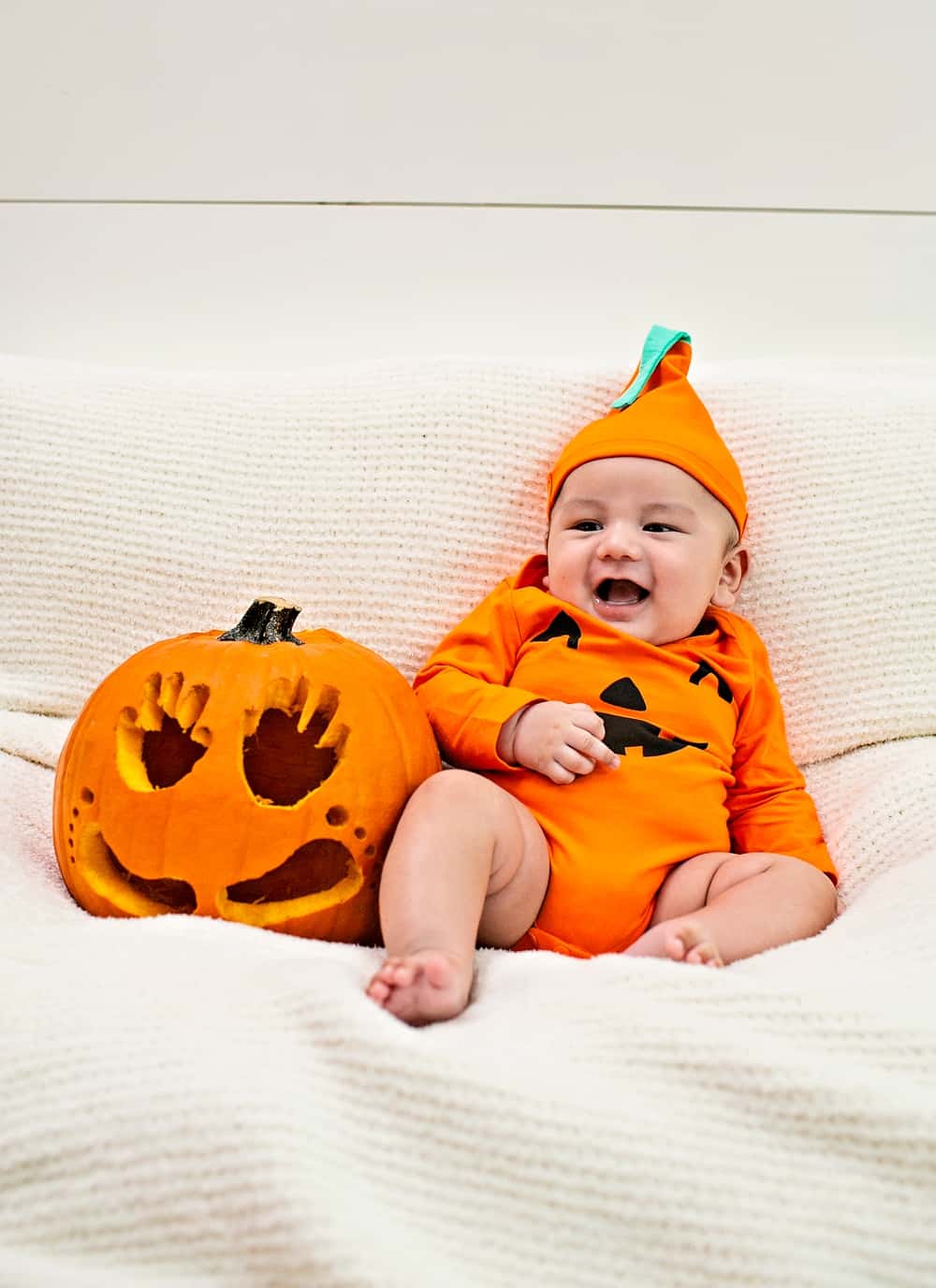 Baby Pumpkin Handprint