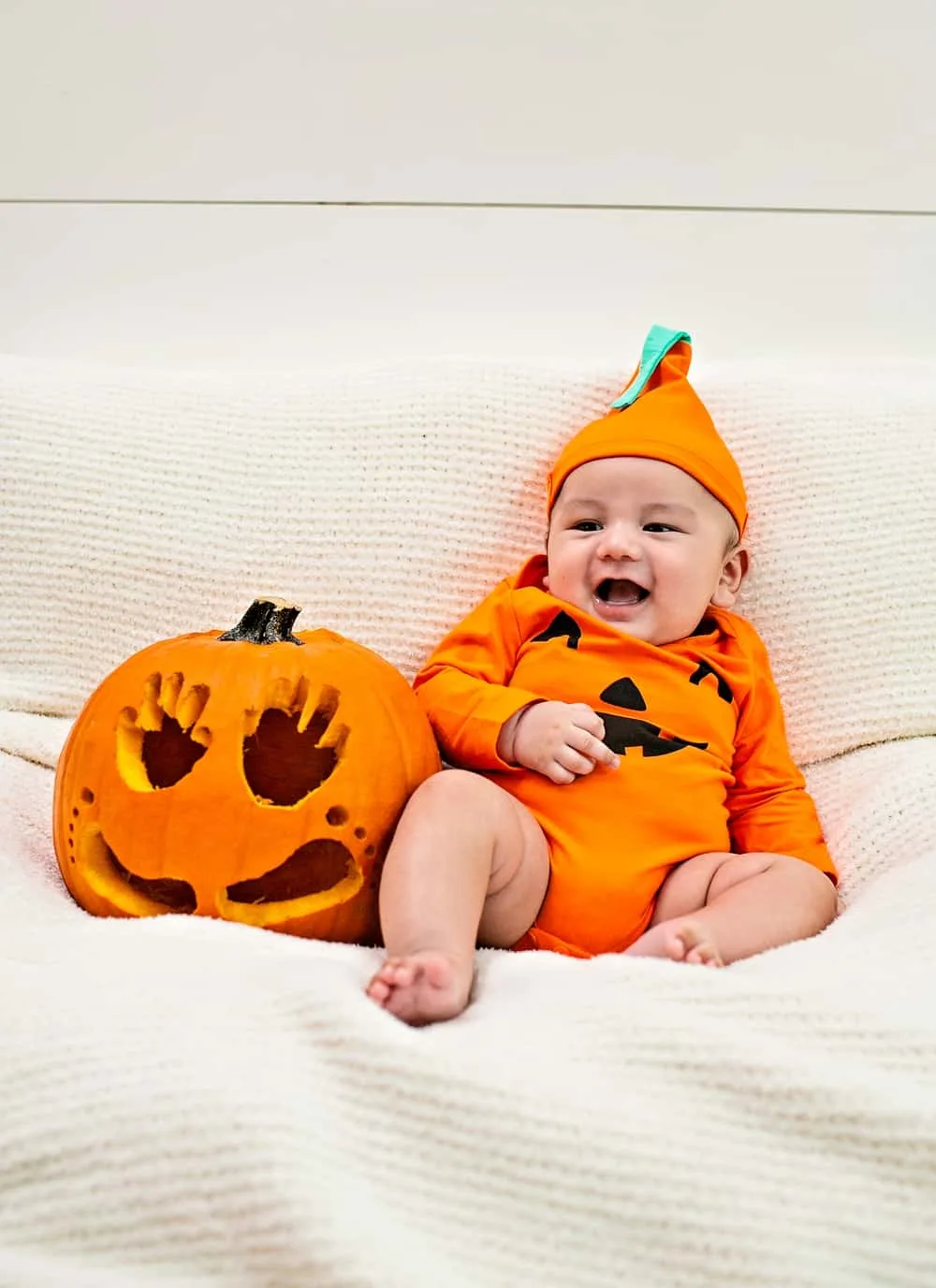 Baby Pumpkin Handprint