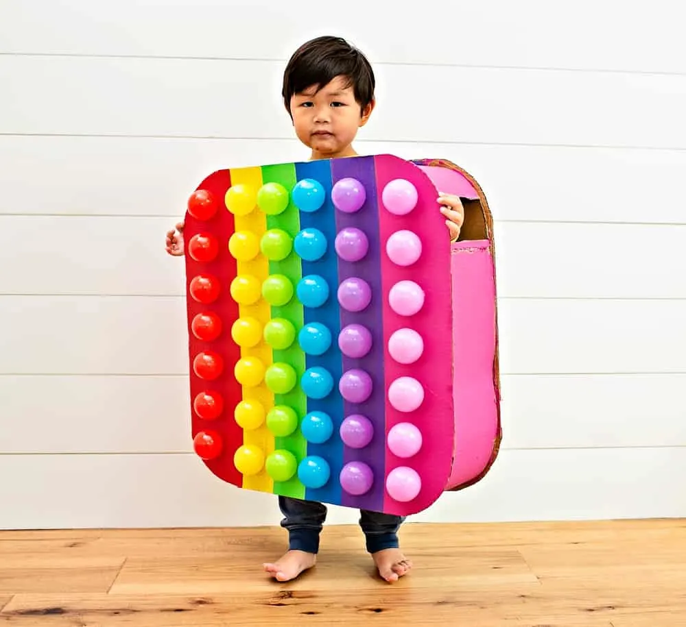 DIY POP IT COSTUME