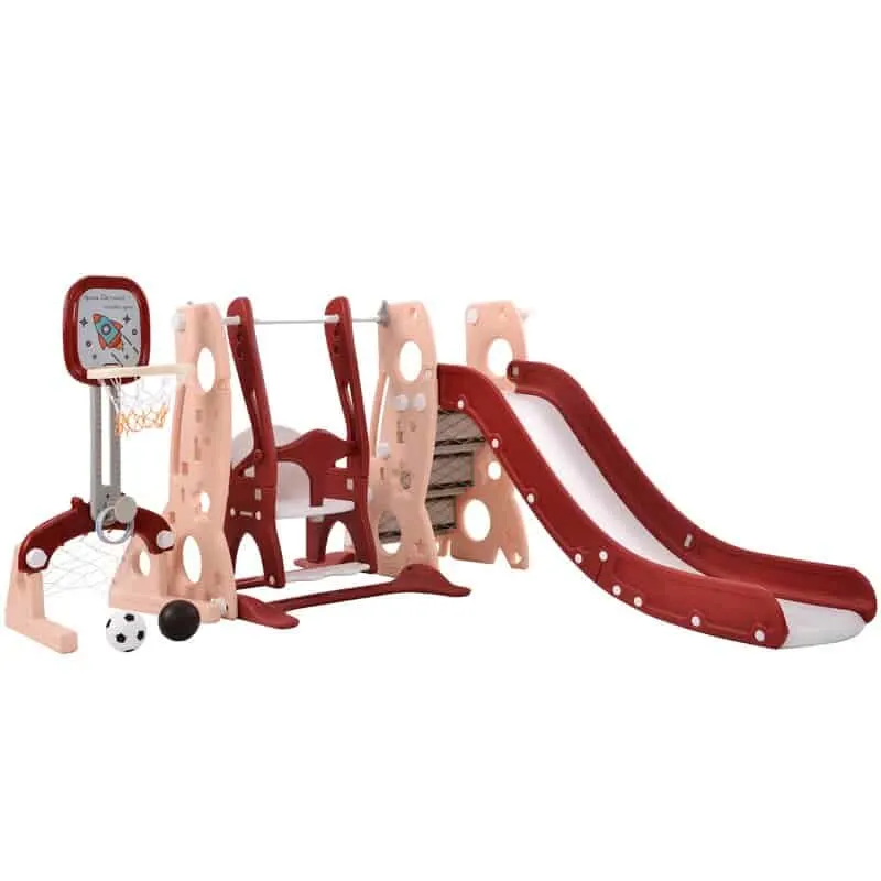 4 In 1 Toddler Slide, Easy Set Up Playset