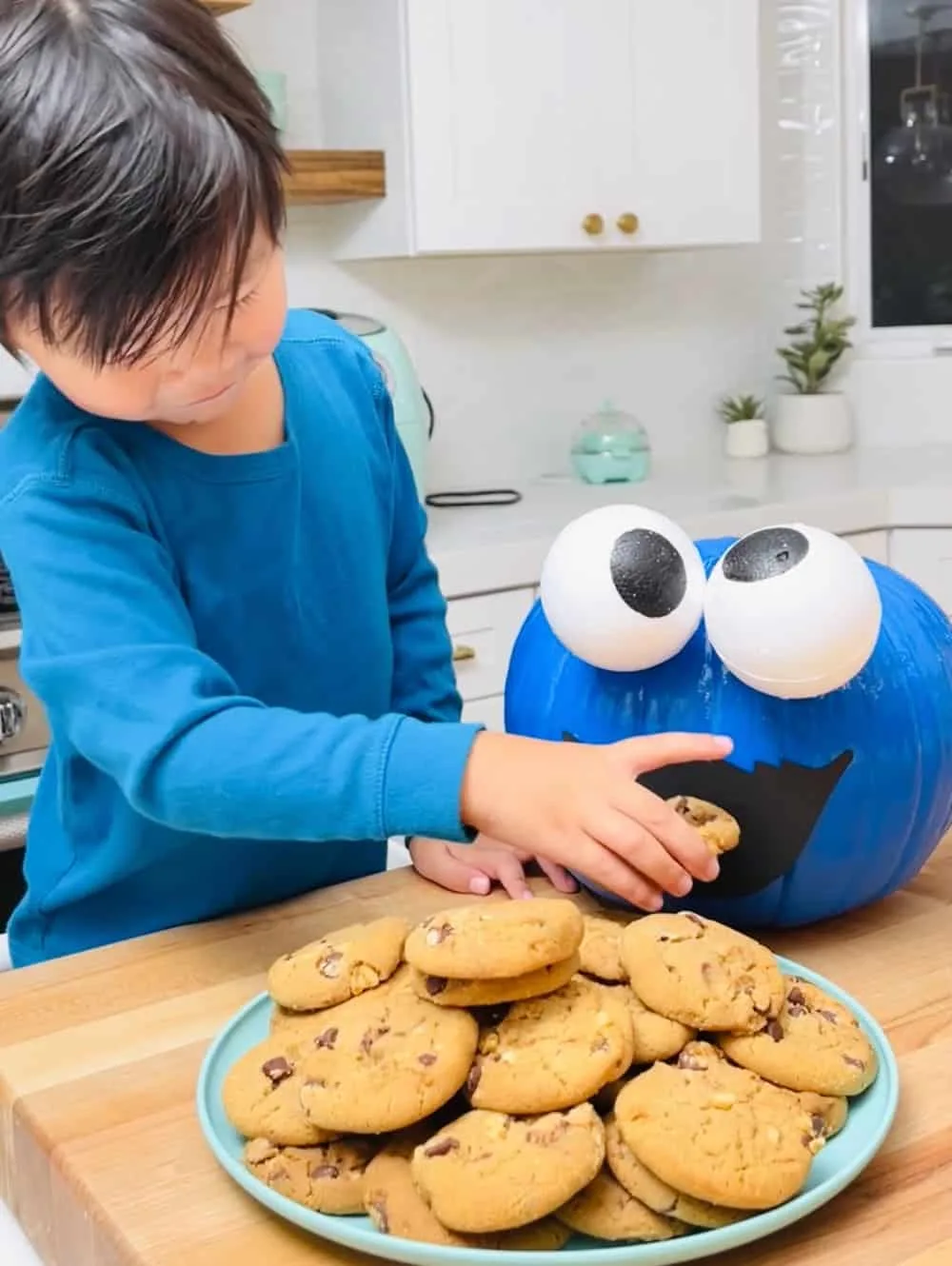 Cookie Monster Pumpkin