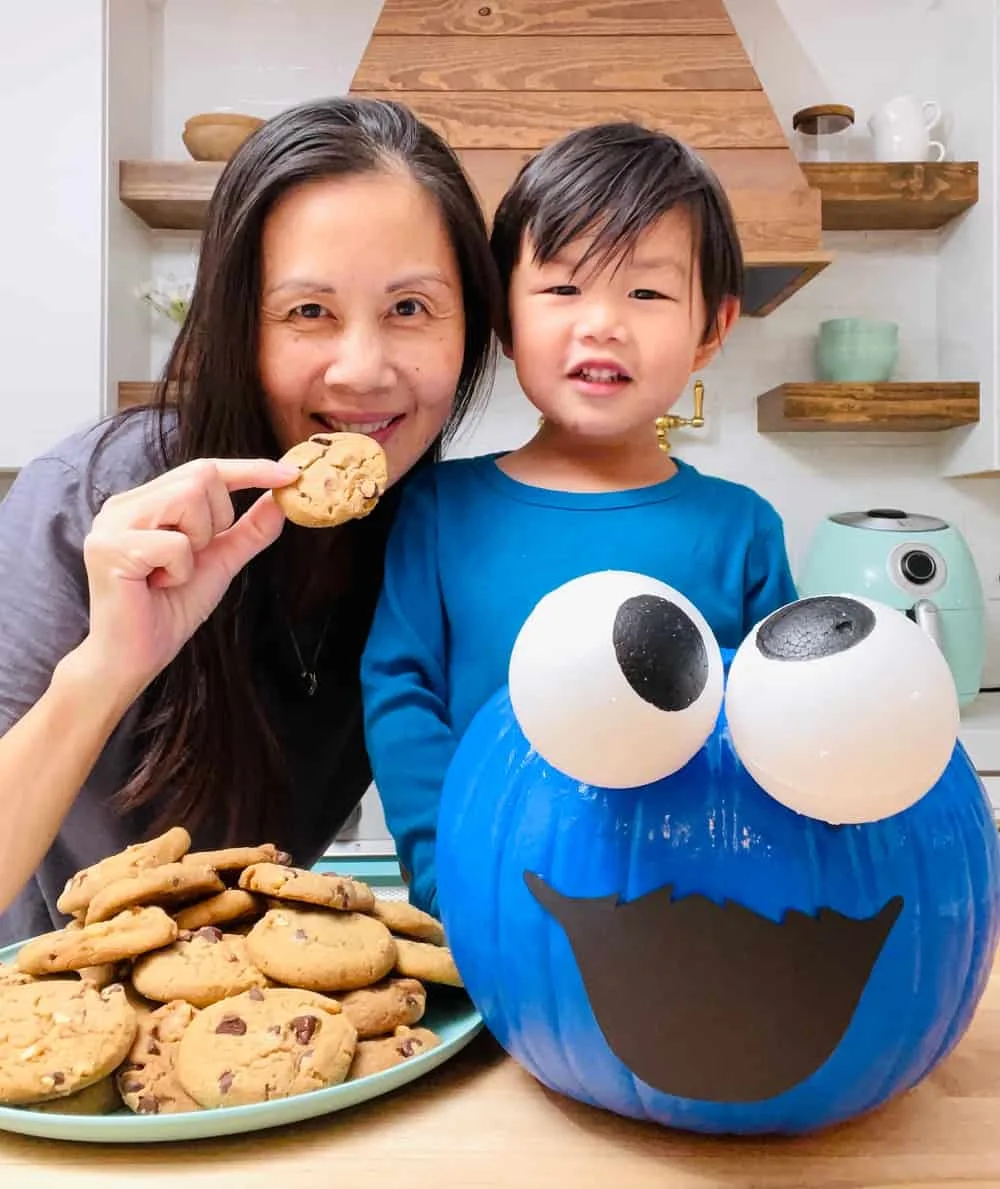 Cookie Monster Pumpkin