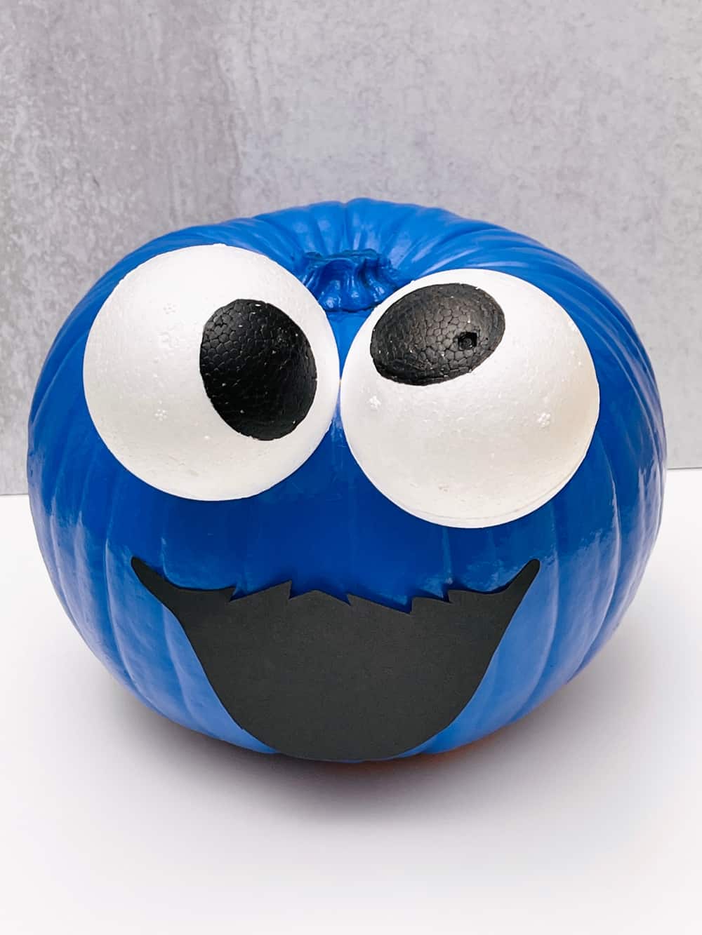 Cookie Monster Pumpkin