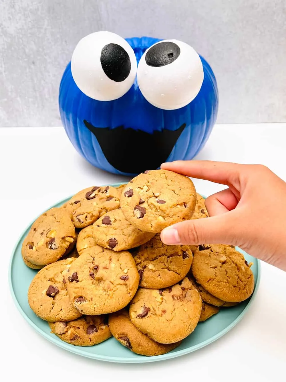 Cookie Monster Pumpkin