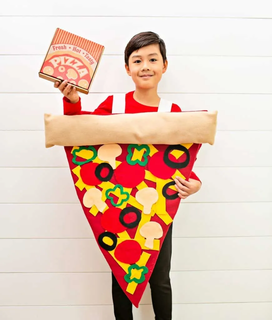 DIY Pizza Costume