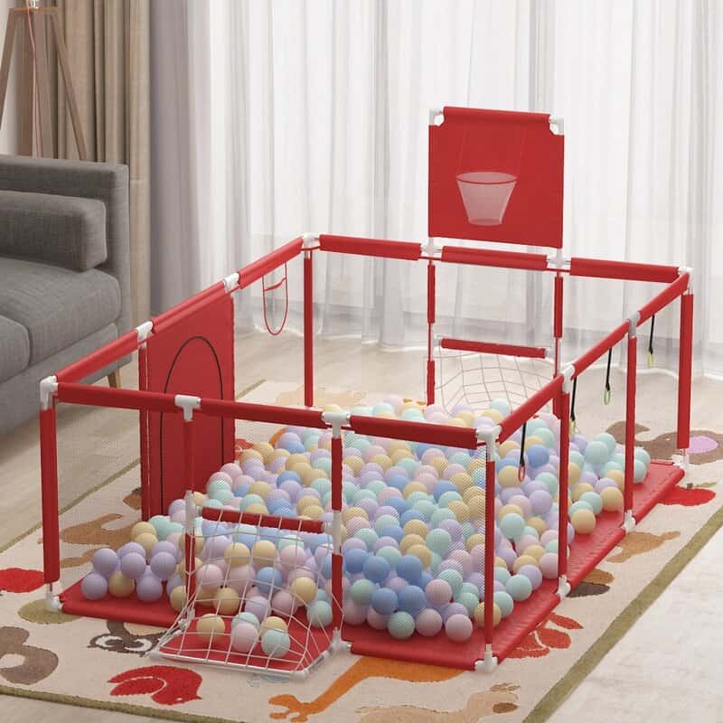 Playpen For Babies With Gate