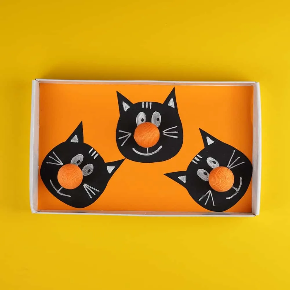 Halloween cat craft 