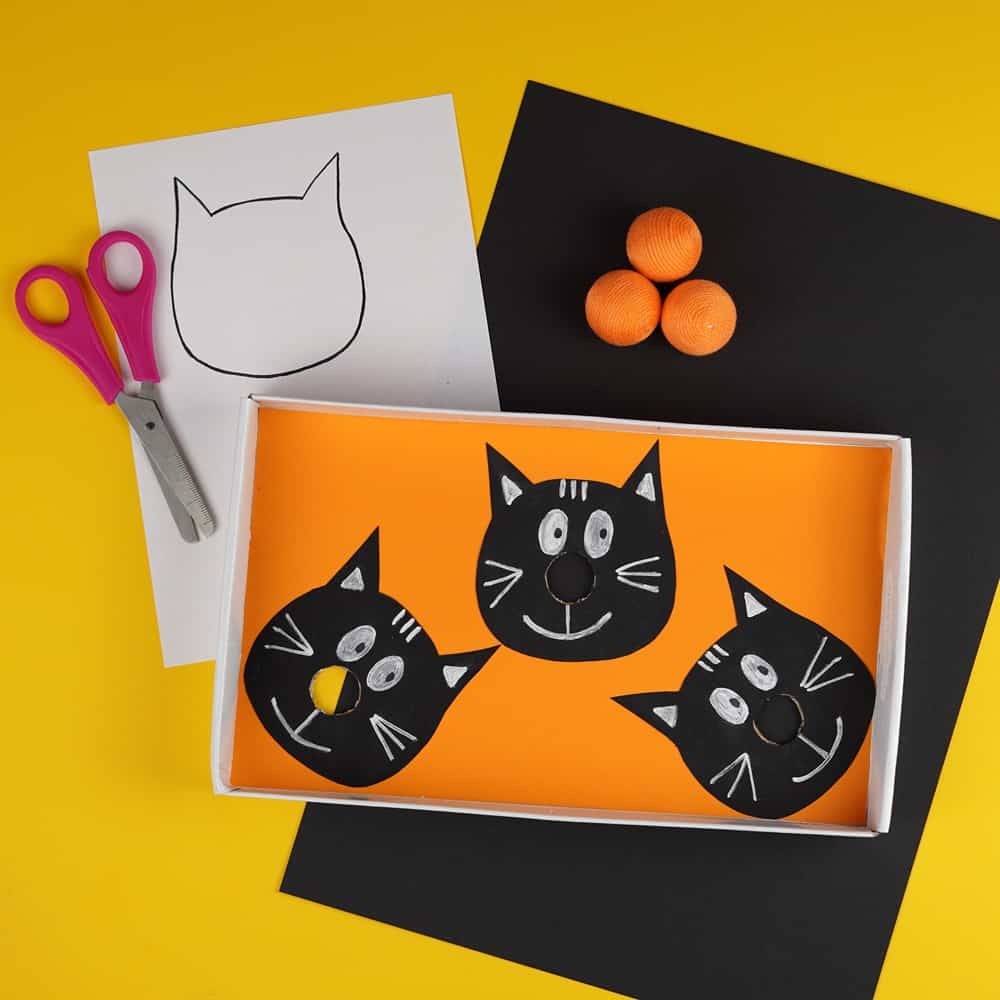 Halloween cat craft 