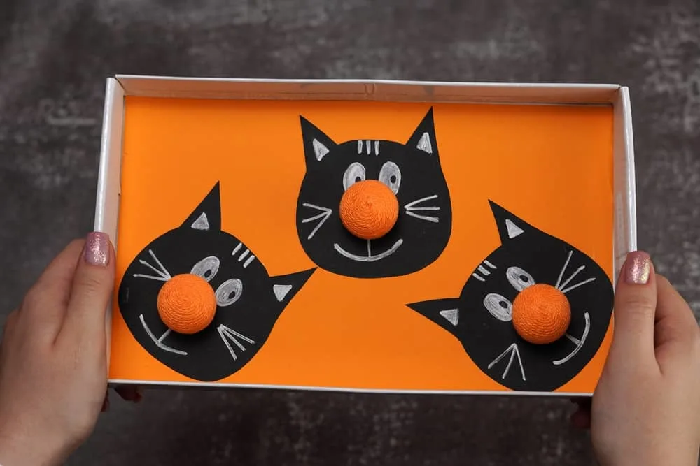 cat craft ball game