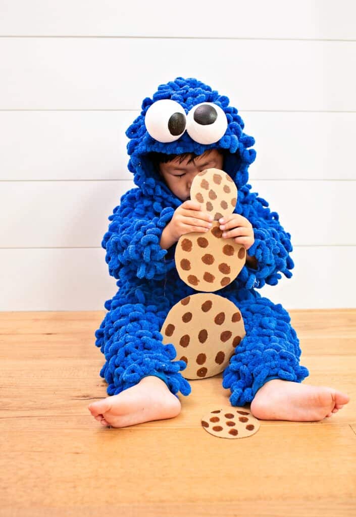 DIY Cookie Monster Costume Cookie Monster Halloween Costume
