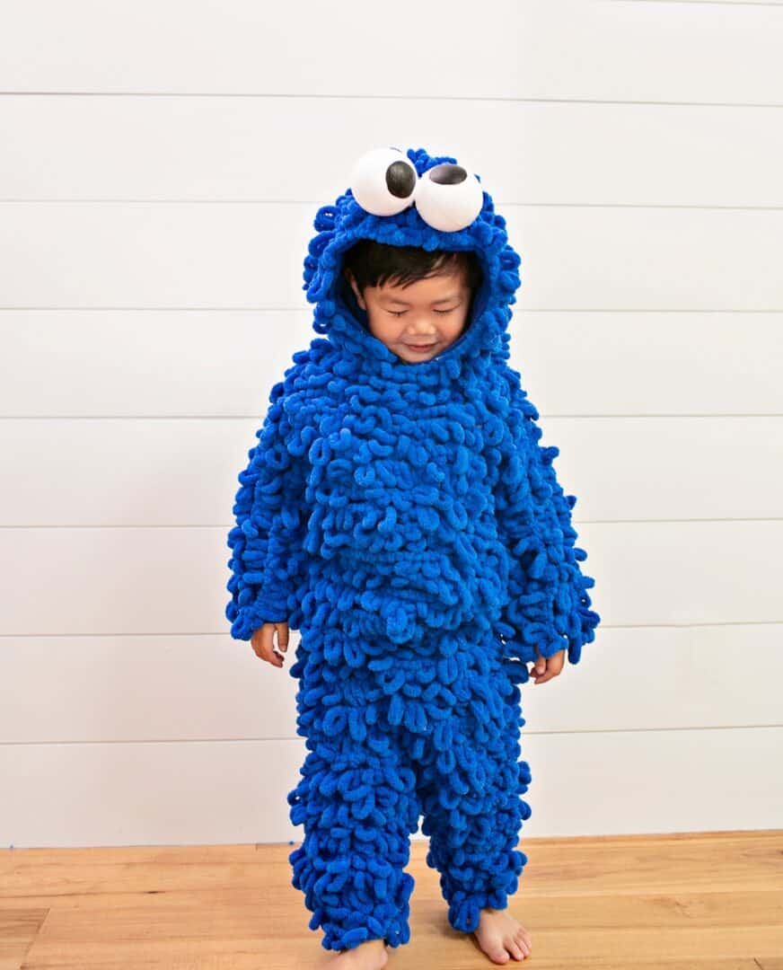 DIY Cookie Monster Costume Cookie Monster Halloween Costume