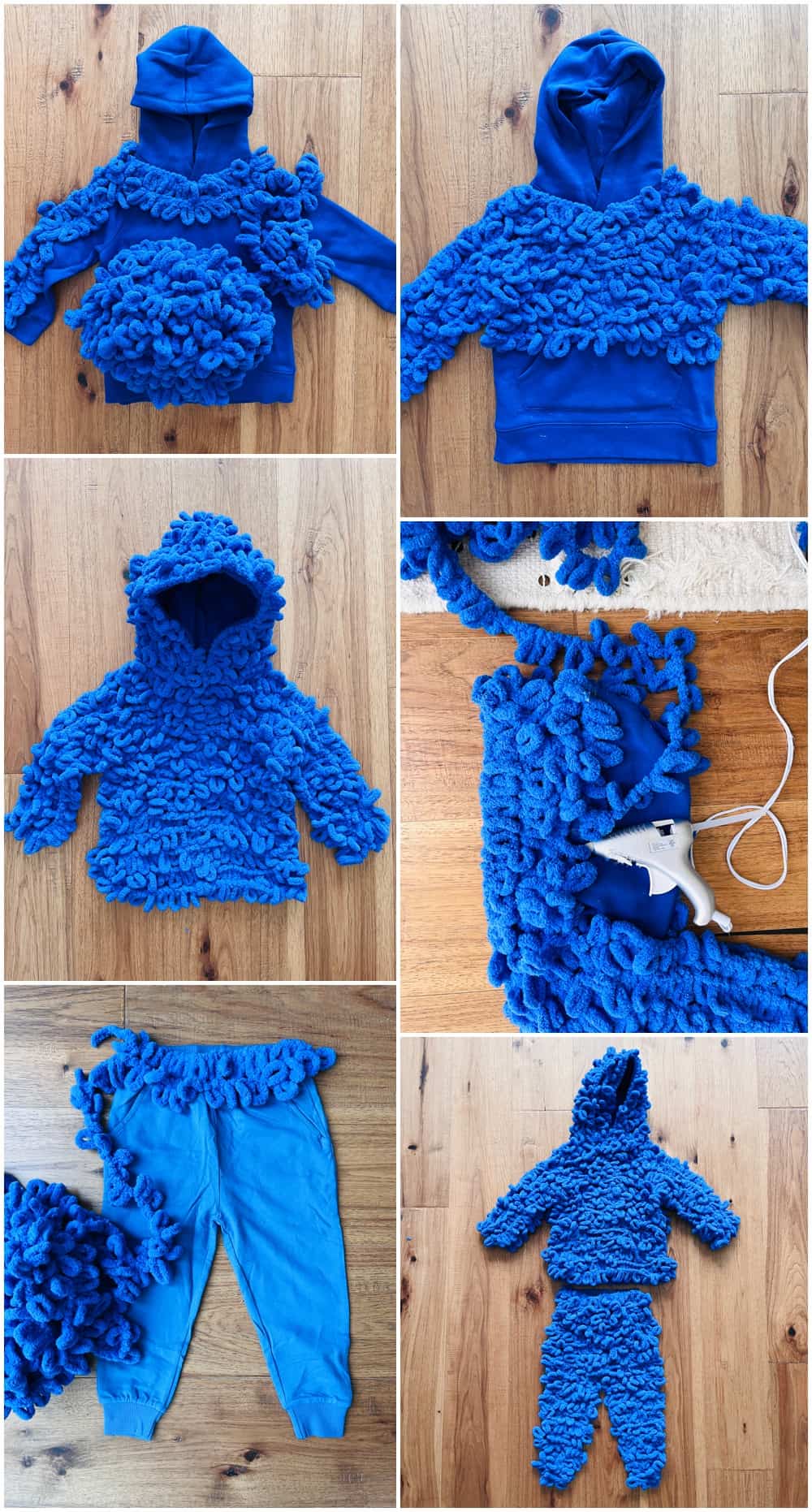 Halloween cookie monster costume