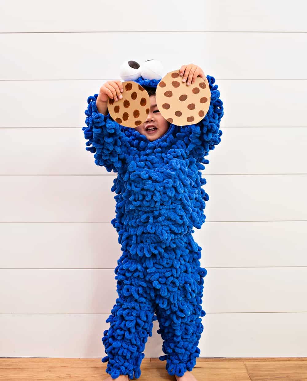 Halloween cookie monster costume