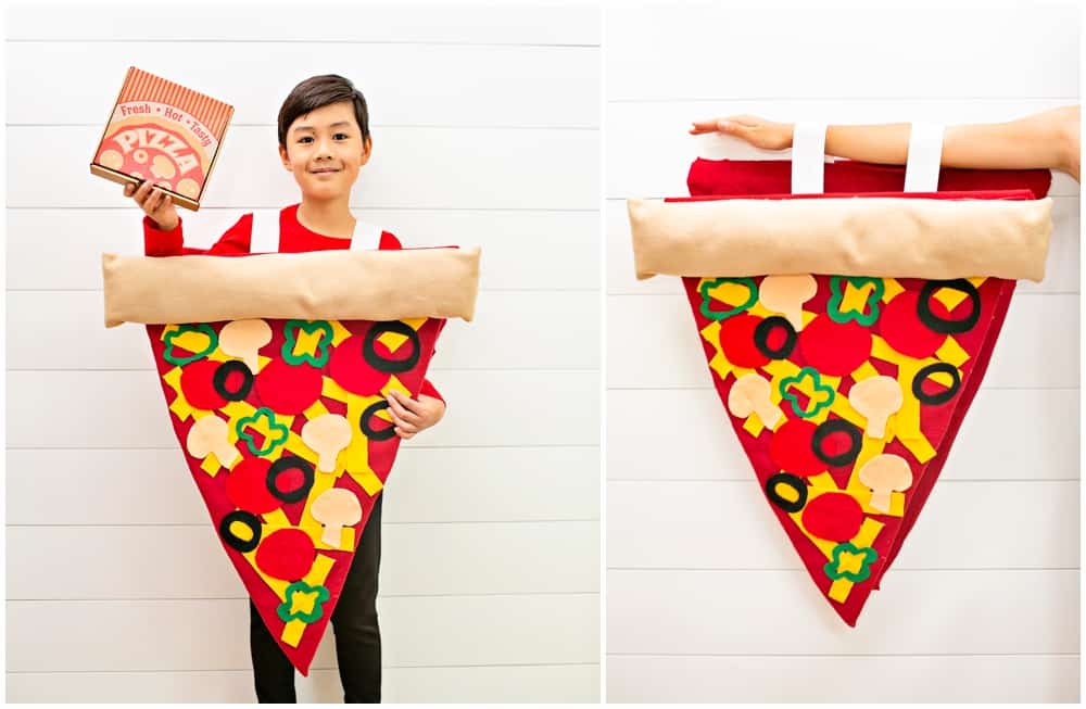 DIY Pizza Costume - Halloween Pizza Costume Idea