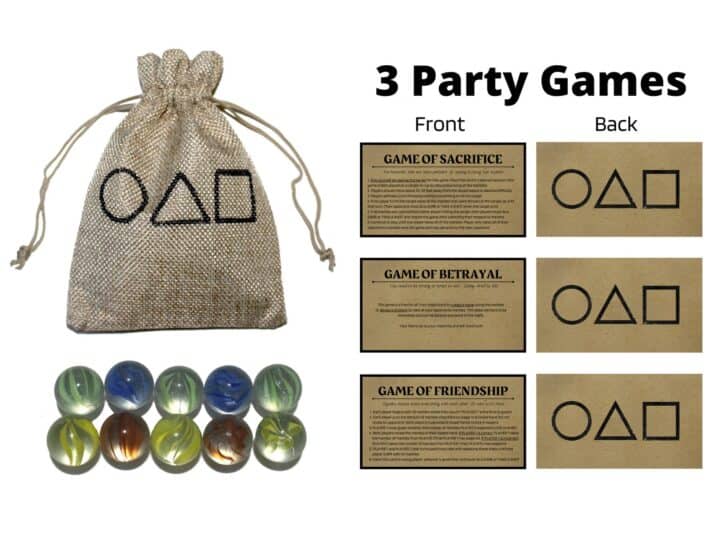 squid game party games