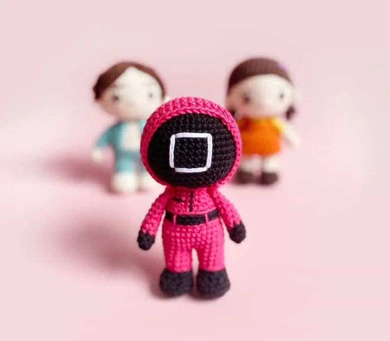 Squid Game Crochet Doll 