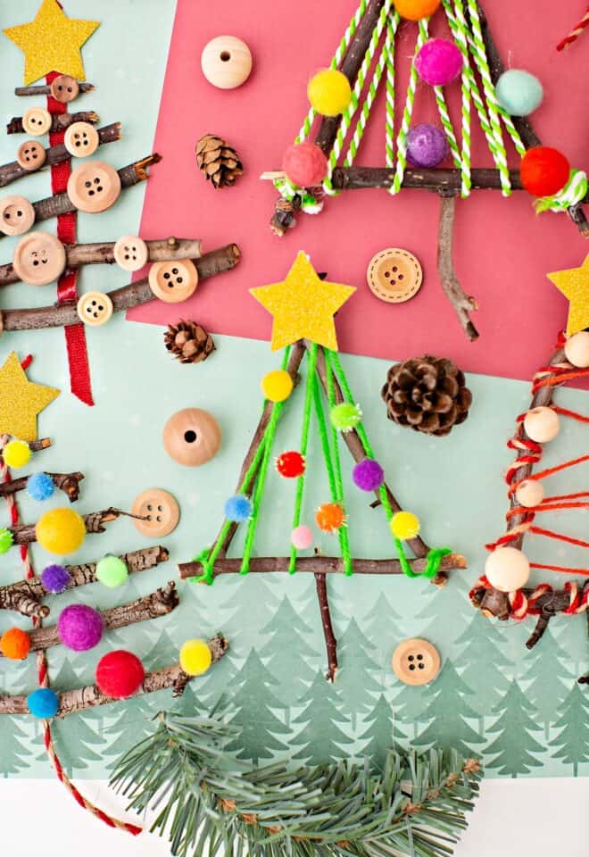 Diy Twig Christmas Tree 