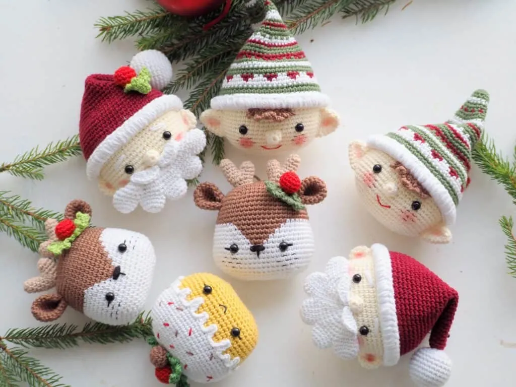 Christmas Crochet Pattern Ornaments