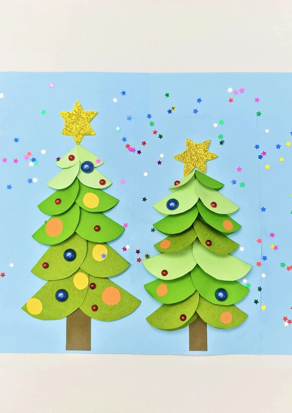 Paper Christmas Tree Craft