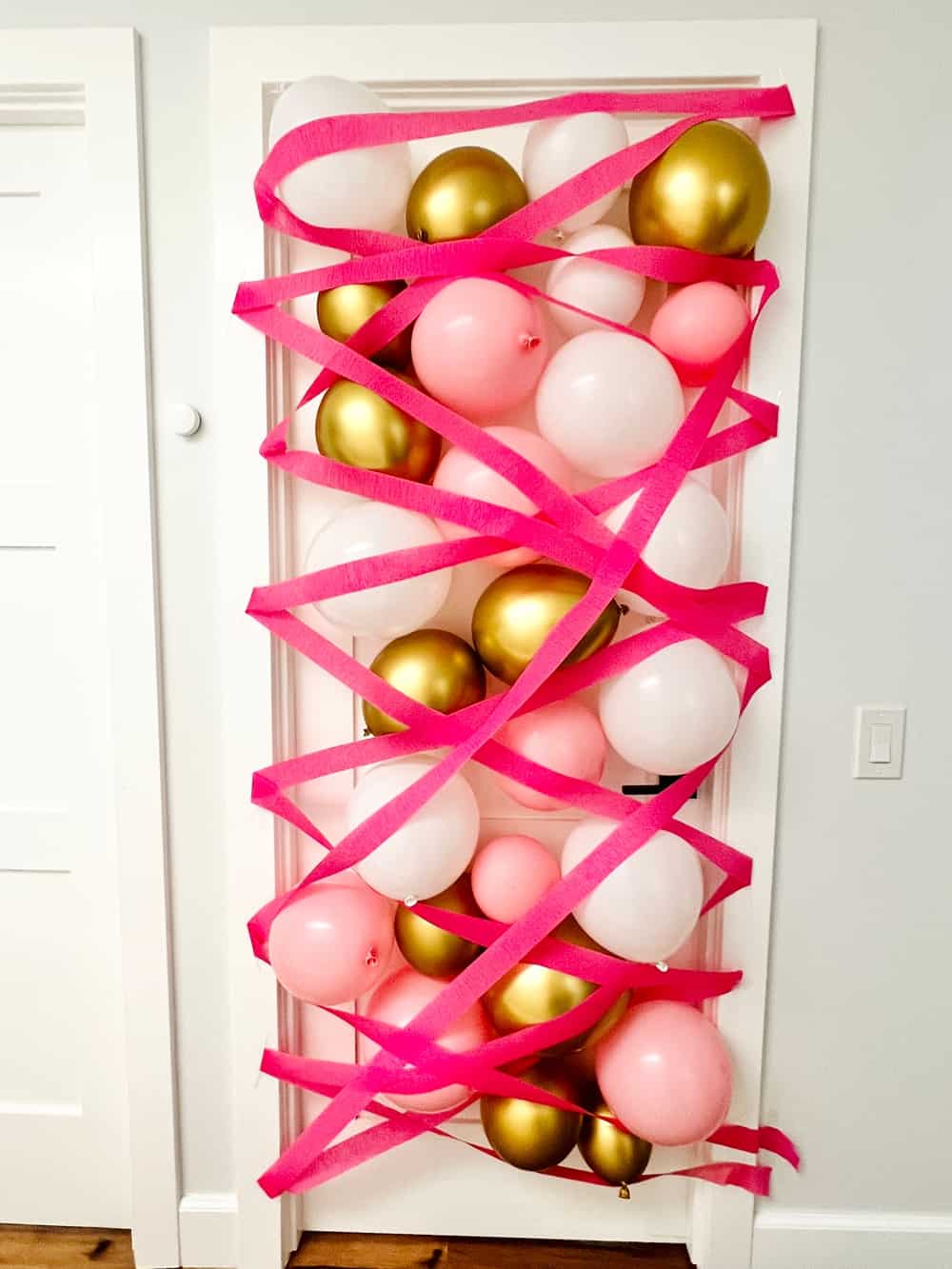 Birthday Balloon Door Surprise