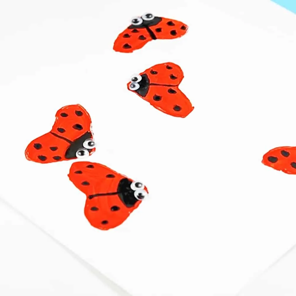 Ladybug Toilet Paper Roll Craft