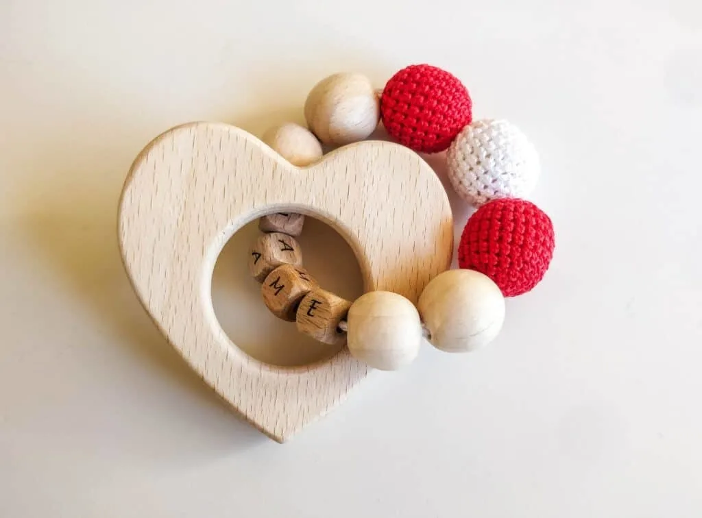Personalized Wooden Baby Toy