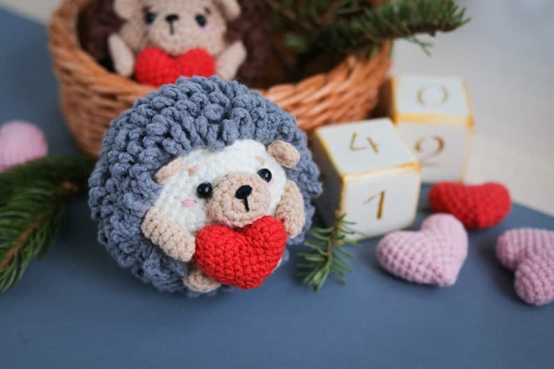 hedgehog crochet pattern