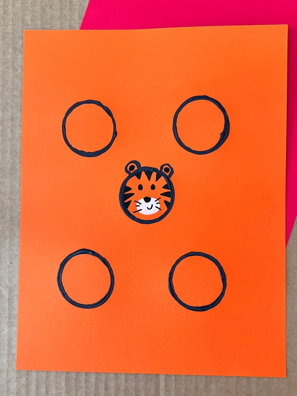 tiger art project