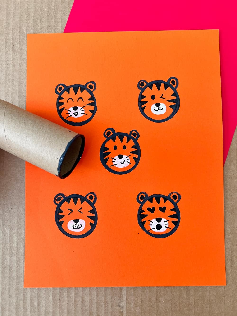 preschool tiger craft