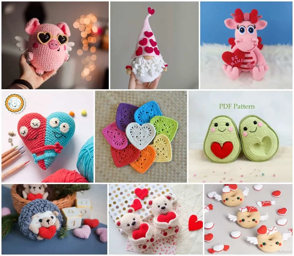 Valentine Crochet patterns