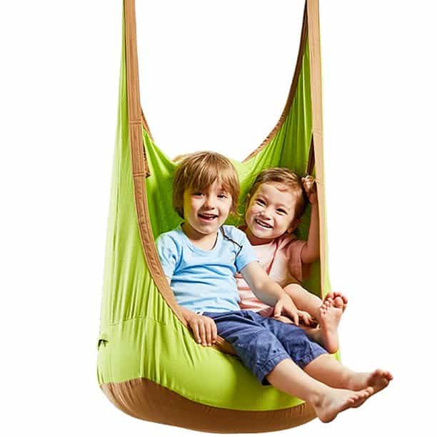 New Outdoor Swing Pod Hanging Seat Chair Rest Hammock With Straps For Children 