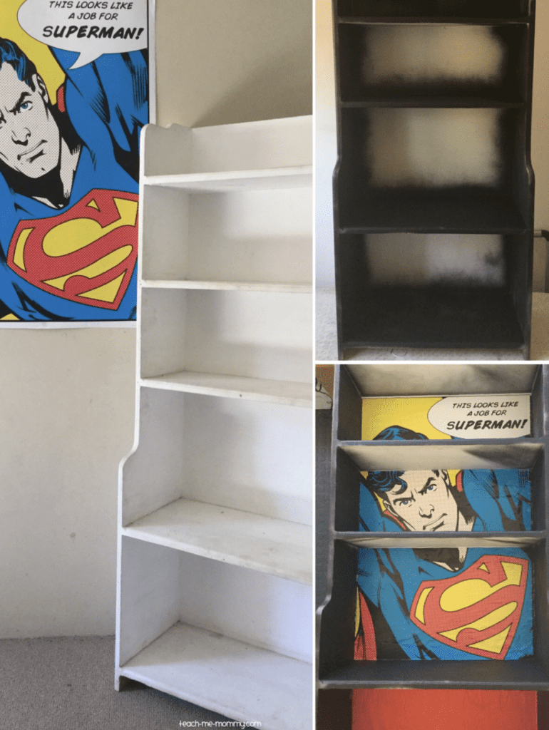 upcycled bookcase