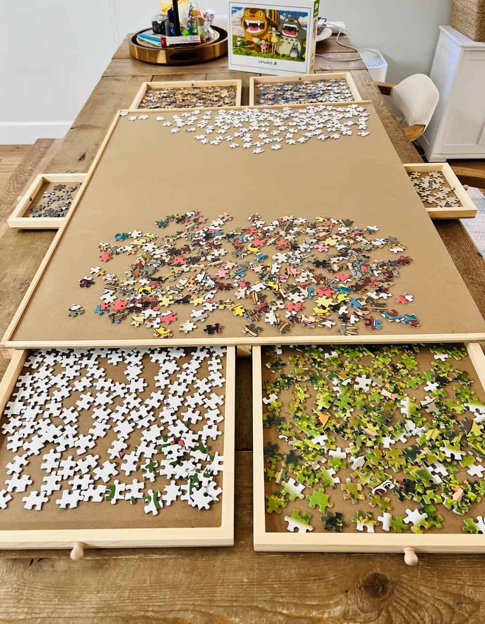 puzzle table