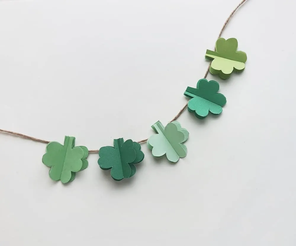 shamrock garland