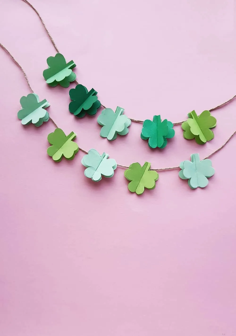 shamrock garland