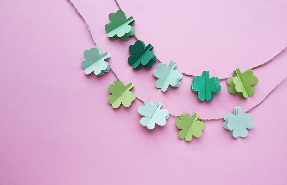 shamrock garland