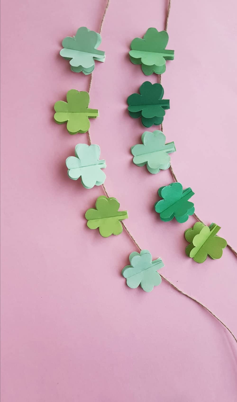 shamrock garland